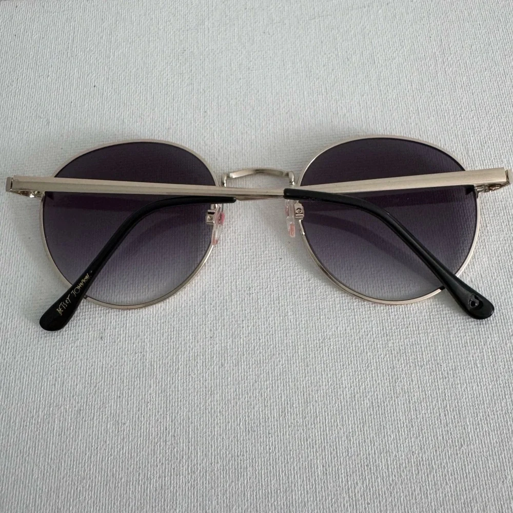 BETSEY JOHNSON SUNGLASSES AVIATOR BJ710 - Picture 2 of 12